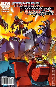 Variant Cover for Transformers: Heart of Darkness #3
