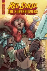 Variant Cover for Red Sonja: The Superpowers #4
