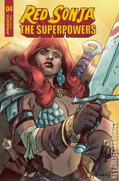 Variant Cover for Red Sonja: The Superpowers #4
