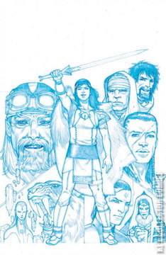 Variant Cover for Sword of Ages #1