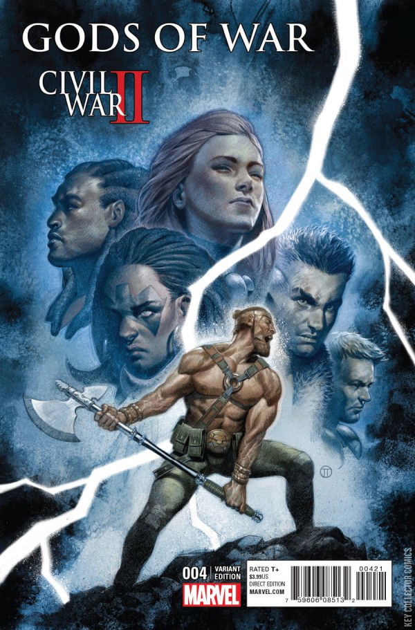 Variant Cover for Civil War II: Gods of War #4