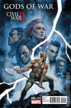 Variant Cover for Civil War II: Gods of War #4