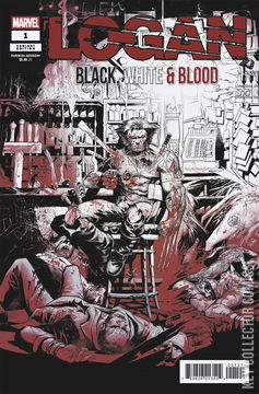 Variant Cover for Logan: Black, White & Blood #1