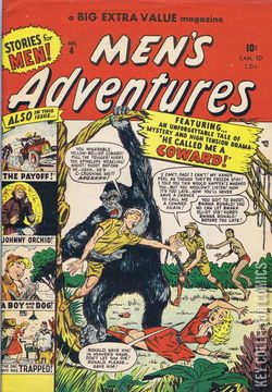 Variant Cover for Men's Adventures #4