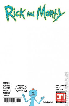 Variant Cover for Rick and Morty #37