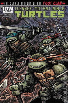 Variant Cover for Teenage Mutant Ninja Turtles: The Secret History of the Foot Clan #1