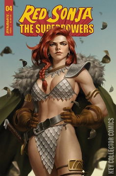 Variant Cover for Red Sonja: The Superpowers #4