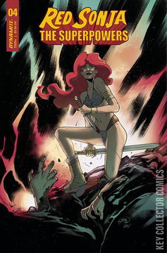 Variant Cover for Red Sonja: The Superpowers #4