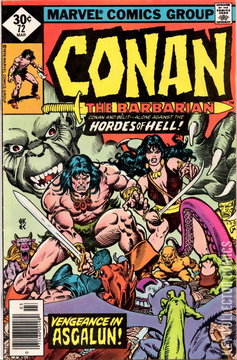 Variant Cover for Conan the Barbarian #72