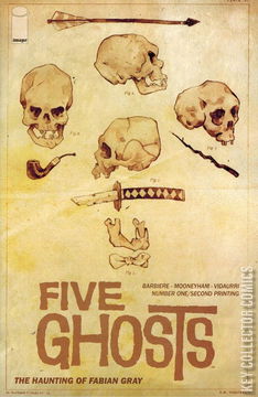Variant Cover for Five Ghosts #1