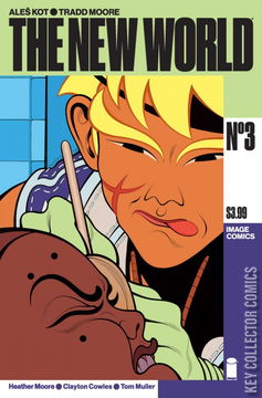 Variant Cover for The New World #3