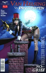 Variant Cover for Van Helsing vs. Frankenstein #5