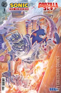 Sonic the Hedgehog x Godzilla #1