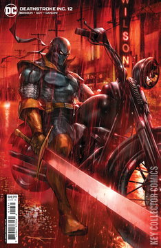 Variant Cover for Deathstroke Inc. #12