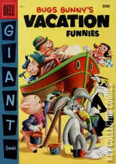 Variant Cover for Bugs Bunny's Vacation Funnies #7