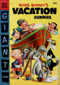 Variant Cover for Bugs Bunny's Vacation Funnies #7
