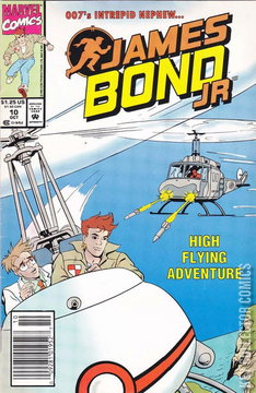 Variant Cover for James Bond Jr. #10