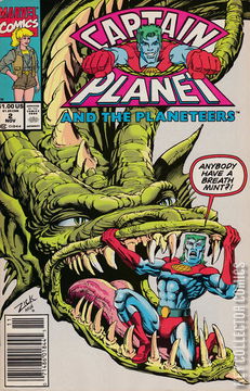 Variant Cover for Captain Planet and the Planeteers #2