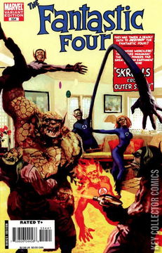 Variant Cover for Fantastic Four #554