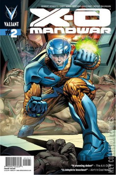 Variant Cover for X-O Manowar #2