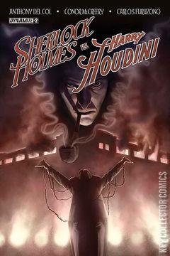 Variant Cover for Sherlock Holmes vs. Harry Houdini #2
