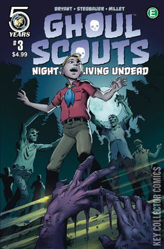 Variant Cover for Ghoul Scouts: Night of the Unliving Undead #3