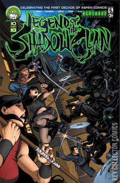 Variant Cover for Legend of the Shadow Clan #5