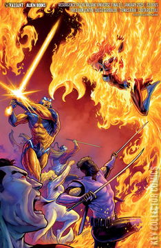 Variant Cover for Resurgence of the Valiant Universe: Finale