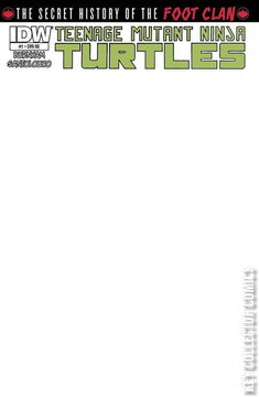 Variant Cover for Teenage Mutant Ninja Turtles: The Secret History of the Foot Clan #1