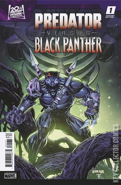 Variant Cover for Predator vs. Black Panther #1