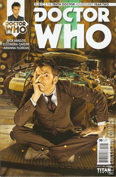 Variant Cover for Doctor Who: The Tenth Doctor - Year Two #8
