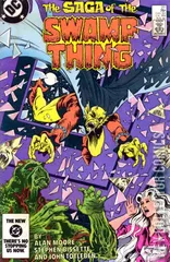 Cover for Saga of the Swamp Thing #27