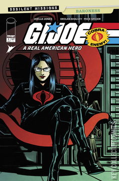 Variant Cover for G.I. Joe: A Real American Hero - Sssilent Missions Baroness #1