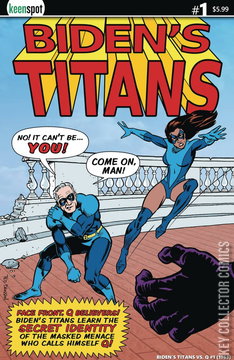 Variant Cover for Biden's Titans vs. Q #1