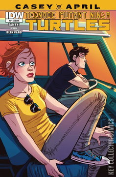 Variant Cover for Teenage Mutant Ninja Turtles: Casey and April #1