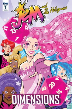 Variant Cover for Jem & The Holograms: Dimensions #1