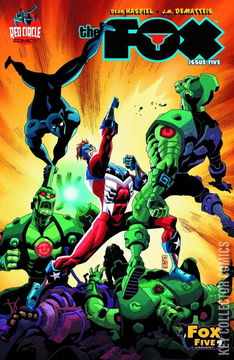 Variant Cover for The Fox #5