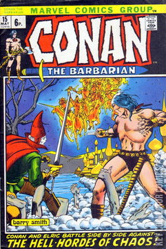 Variant Cover for Conan the Barbarian #15