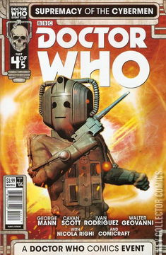Variant Cover for Doctor Who: Supremacy of the Cybermen #4