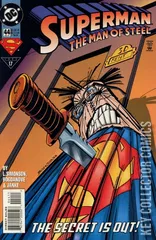 Cover for Superman: The Man of Steel #44