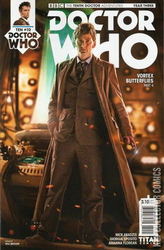 Variant Cover for Doctor Who: The Tenth Doctor - Year Three #10