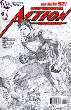 Variant Cover for Action Comics #1