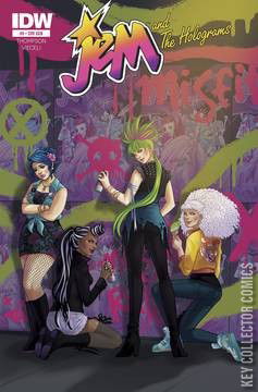 Variant Cover for Jem and The Holograms #9