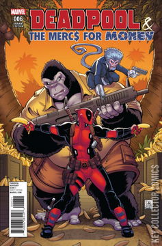 Variant Cover for Deadpool and the Mercs for Money #6