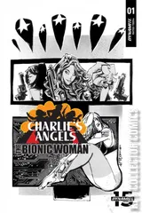 Variant Cover for Charlie's Angels vs. The Bionic Woman #1