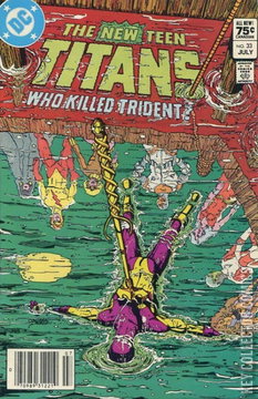 Variant Cover for New Teen Titans #33