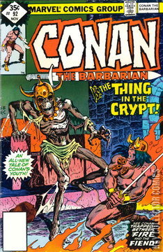 Variant Cover for Conan the Barbarian #92