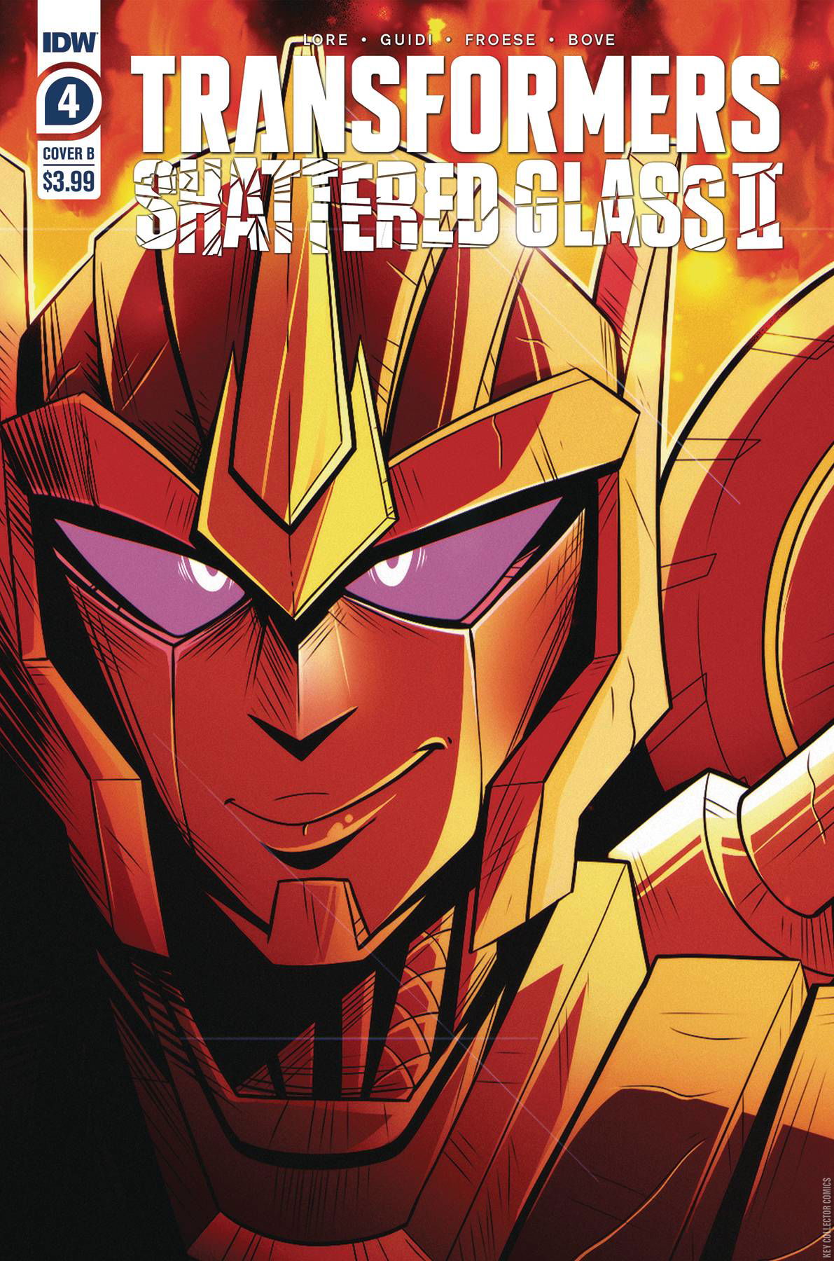 Transformers Shattered Glass Ⅱ ♯2 リーフ Transformers: Shattered Glass II by IDW | Key Collector Comics