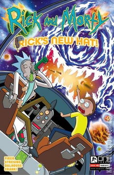 Variant Cover for Rick and Morty: Rick's New Hat #1