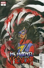 Variant Cover for Ms. Marvel and Venom #1